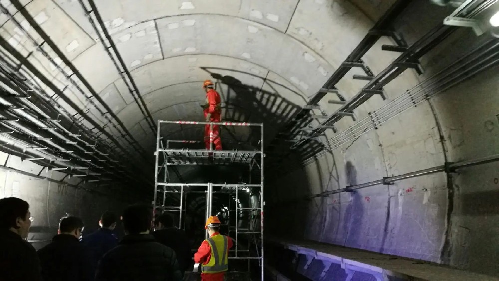 崇明地铁线路病害整治及养护维修